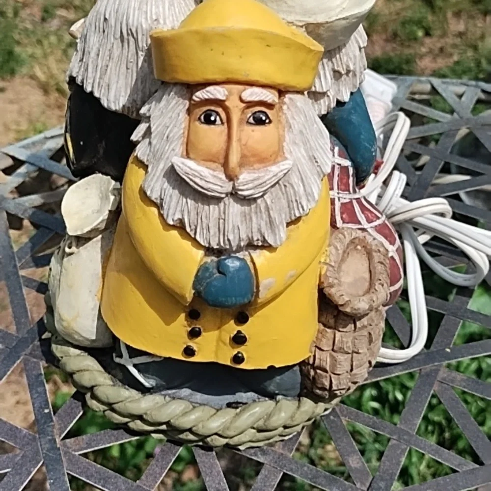 Nautical Themed Sailor Figurine Lamp